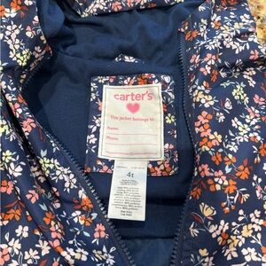 Carter’s 4T rain jacket